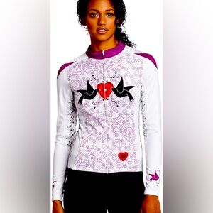 Pearl Izumi Women's Elite Thermal LTD Bird Jersey Cycling 🚲